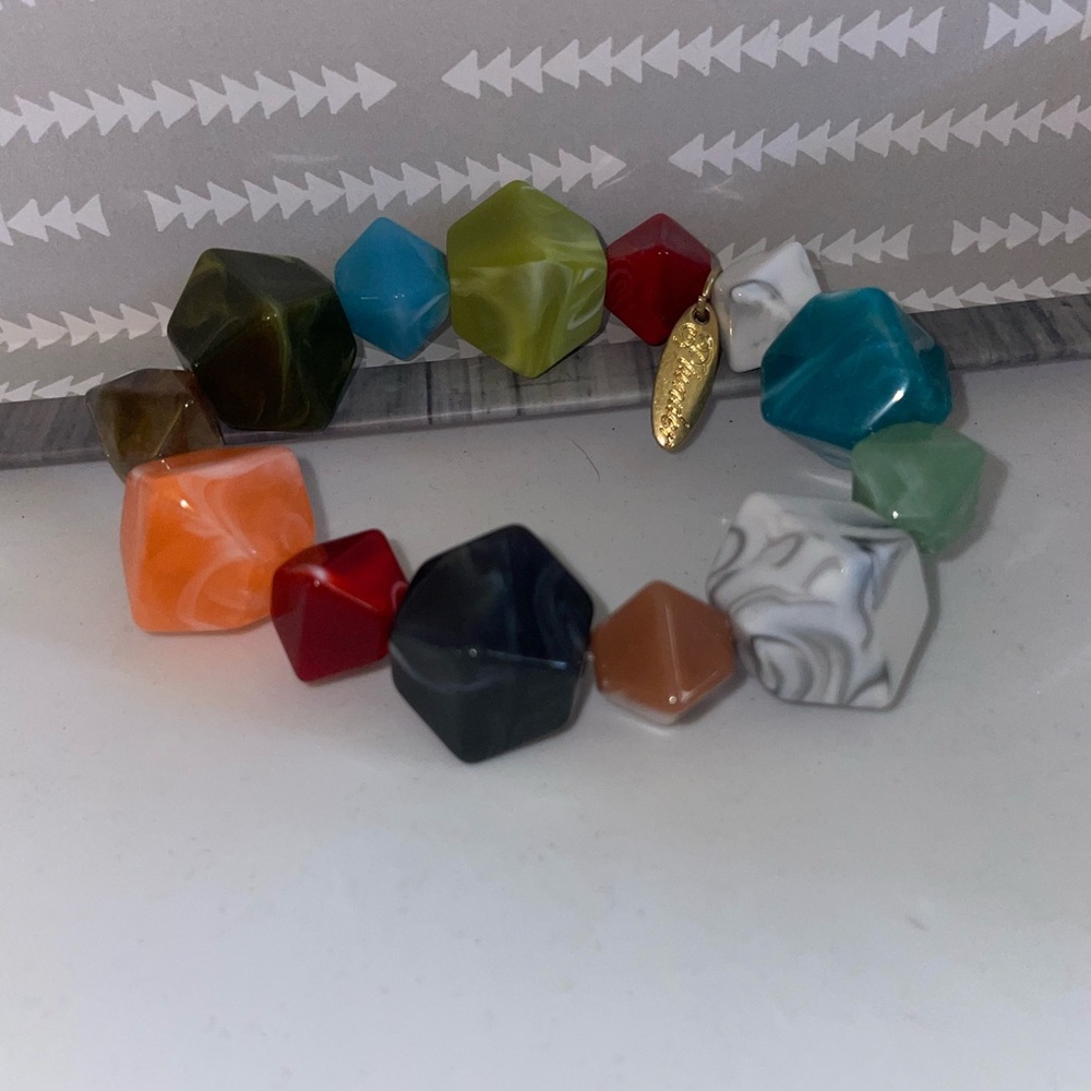 Plunder Multicolor Geometric Bracelet